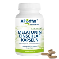 APOrtha® Melatonin Einschlaf-Kapseln 1 mg 90 Kapseln (29,8g)