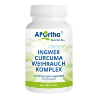 APOrtha Weihrauch-Curcuma-Ingwer-Komplex - 60 vegane Kapseln