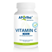 Aportha Vitamin C 900 mg - 120 vegane Kapseln aus Biofermentation!