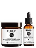 Oliveda F74 Regeneration Intense Face Cream 60ml + F06 Gesichtsserum Cell Active Serum Face 30ml