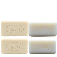 LaVolta Shéa Feine Pflegeseife 2x150g Orange Kokos + 2x150g Ohne Parfum