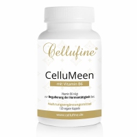 Cellufine® CelluMeen mit Vitamin B6 zur Regulierung der Hormontätigkeit 120 vegane Kapseln (65,2g) MHD 9/2023