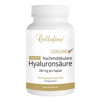 Cellufine® HyaVita® Hyaluronsäure-Kapseln 200 mg - 150 vegane Kapseln für 5 Monate
