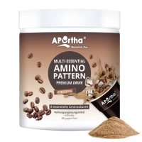 Aportha Multi Essential Amino Pattern Premium Drink - Iced Coffee - 480 g veganes Pulver