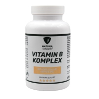 Natura Vitalis Vitamin B Komplex 120 Kapseln Hochdosiert MHD 9/24