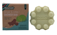 Wondr Shower Bar GINGER & LIME 110g Für alle Hauttypen