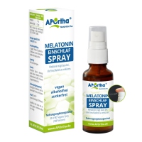 APOrtha Melatonin Einschlaf Spray - 30 ml veganes Mundspray für ca 6 Monate