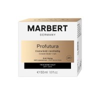 Marbert Profutura Creme Gold 50ml Anti Aging Creme mit Liposomen für trockene Haut
