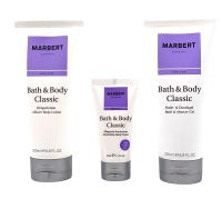 Marbert Bath & Body Classic - Set Duschgel 200ml + Körperlotion 200ml + Handcreme 50ml