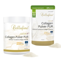 Cellufine® VERISOL® Collagen Pulver PUR - 300g + 300g Nachfüllpack - für 8 Monate
