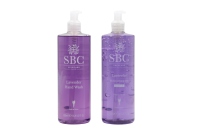 SBC Skincare LAVENDER Moisturising Gel 500ml + Hand Wash 500ml