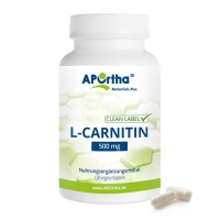 Aportha L-Carnitin 500 mg - 120 vegane Kapseln