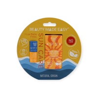 Beauty Made Easy SPF50 Natural Mineral Sunscreen 30g + Lip Balm 6Gr mit LSF 20