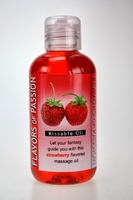 Kissable Massageöl - Küssbares Massageöl Erdbeere (150 ml)