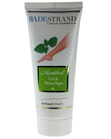 Badestrand Menthol Fuß- und Beinpflegecreme (100ml)