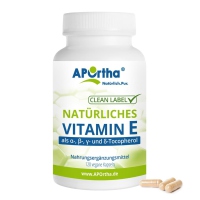 Nordhit / Aportha natürliches Vitamin E - 120 vegane Kapseln