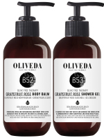 Oliveda B53 Grapefruit Rose Pflegedusche(250ml) + B52 Körperbalsam (250ml)